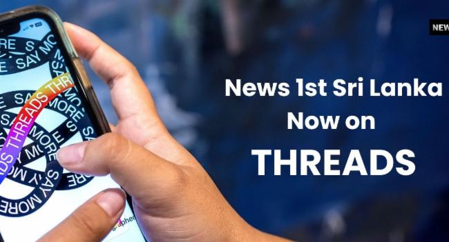 News 1st now on Threads